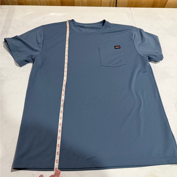 2 pack Dickies Short Sleeve Tees - Light Blue and Dark Blue - Picture 4 of 8
